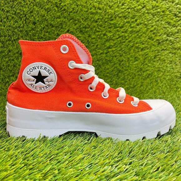 Converse Chuck Taylor All Star Lugged Hi Womens Size 7.5 Athletic Shoes Sneakers - Picture 4 of 10